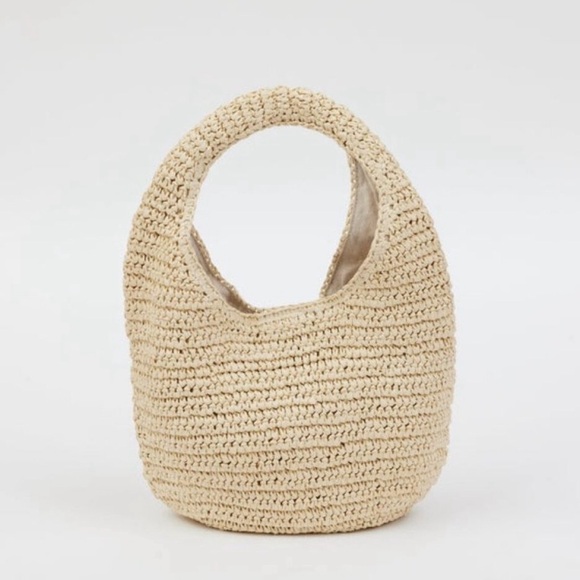 Hat Attack Handbags - NWT Hat Attack Shelly Straw Bag